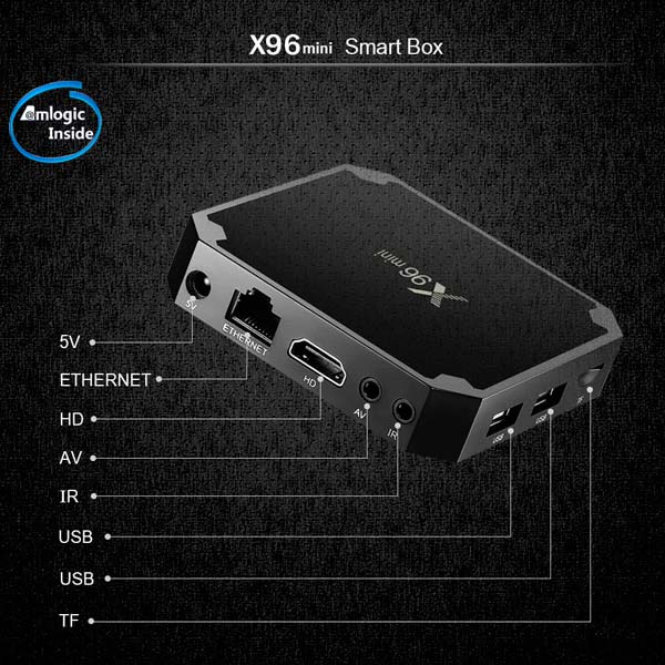 Consigue el TV Box X96mini con un descuento en Tomtop