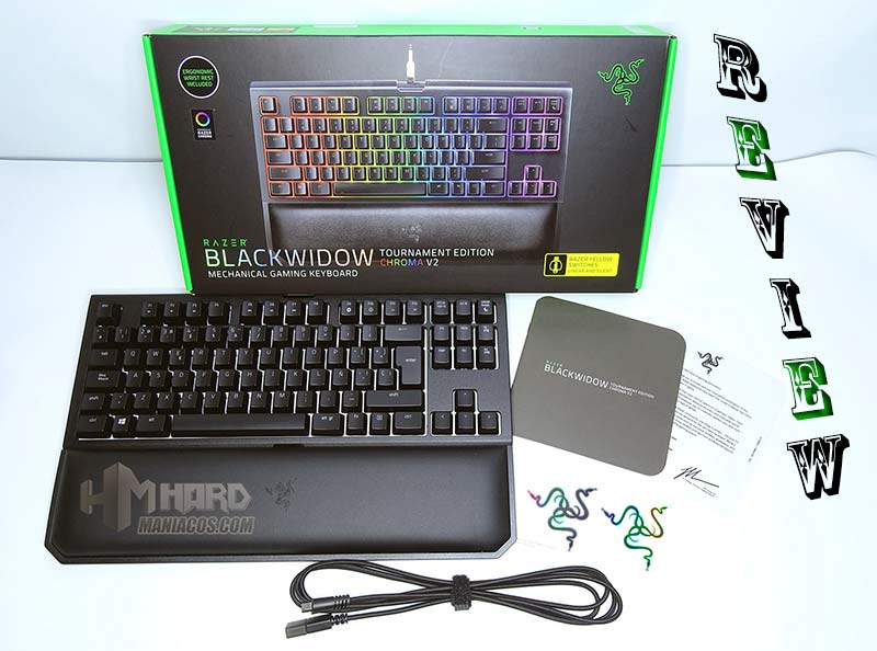 Razer Blackwidow Tournament Edition V2 Portada