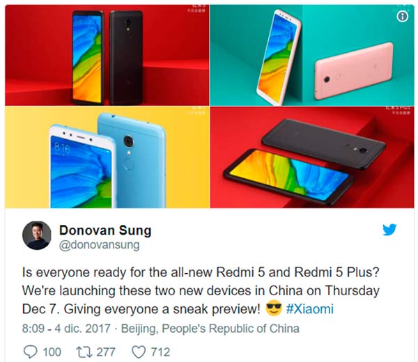twitter oficial xiaomi