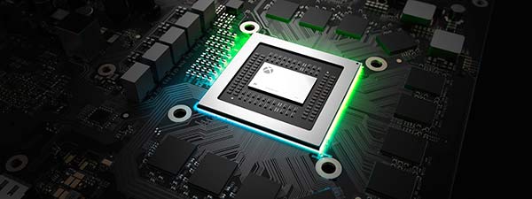 Xbox One X procesador