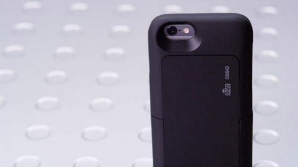 chip receptor Cota en funda smartphone