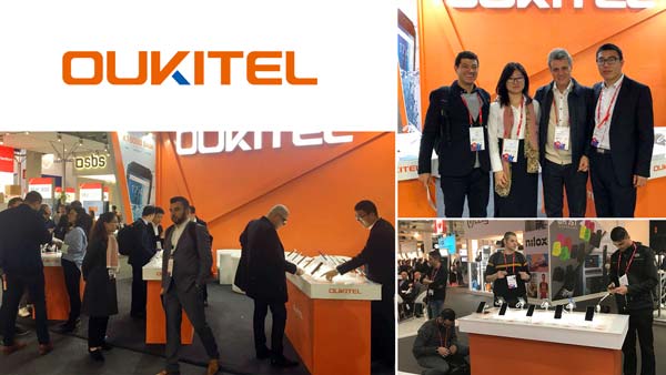 oukitel presente en el mwc 2018 stand