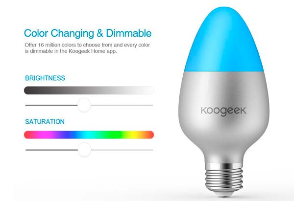 bombilla led wifi rgb de la marca koogeek portada