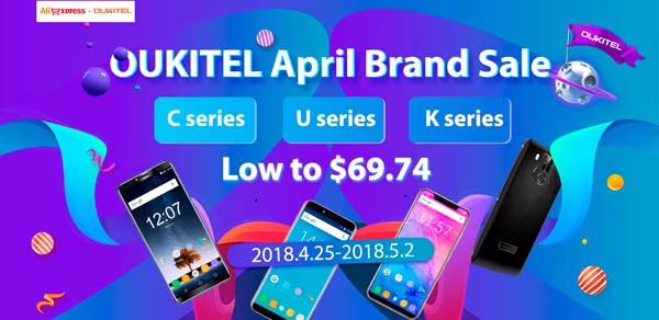 venta de la marca oukitel, portada