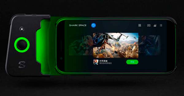 colocación mando Xiaomi Black Shark