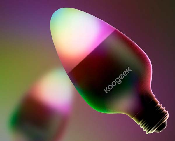 promoción en koogeek, bombilla rgb