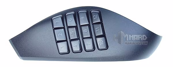 razer naga trinity, botonera 12 botones