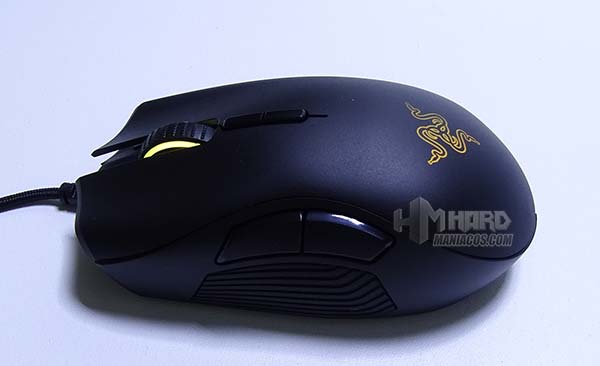 razer naga trinity, iluminación botonera 2 botones