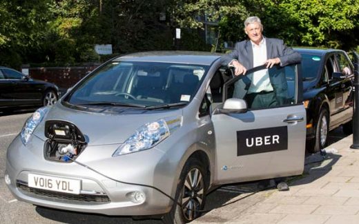 coche eléctrico uber