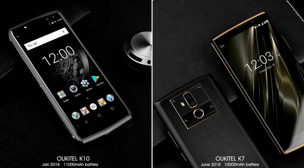 oukitel k7 y k10