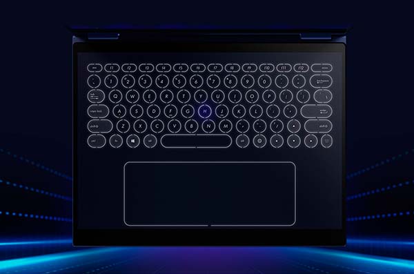 teclado táctil 