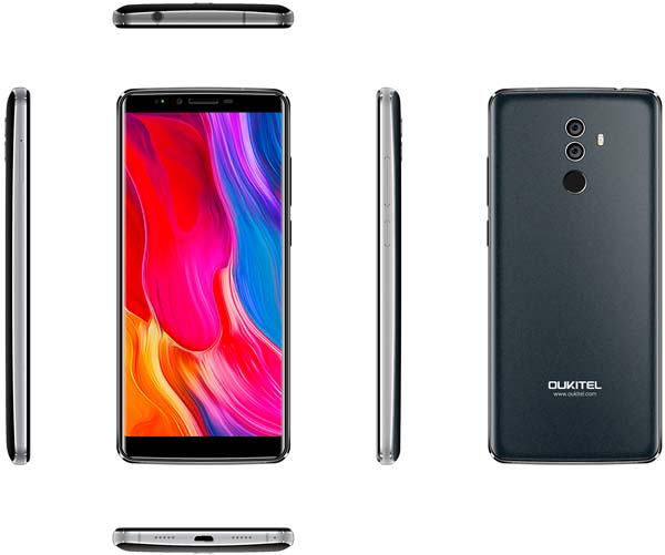 oukitel k8, vista exterior