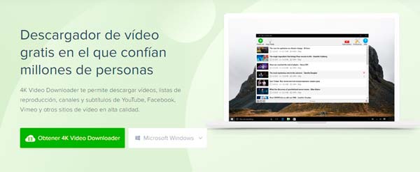 descargar vídeos 4k con 4k video downloader