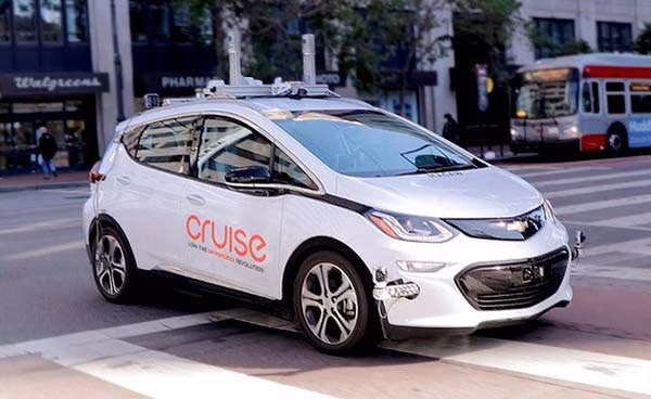 vehcículo cruise, taxis autónomos
