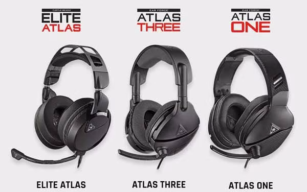 La línea Atlas de auriculares de Turtle Beach al detalle