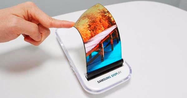 pantalla OLED flexible e irrompible de Samsung