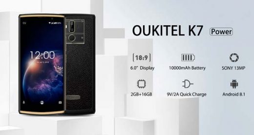 oukitel k7 power