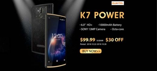 oukitel k7 power en preventa, portada