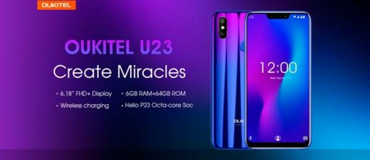 oukitel u23, portada