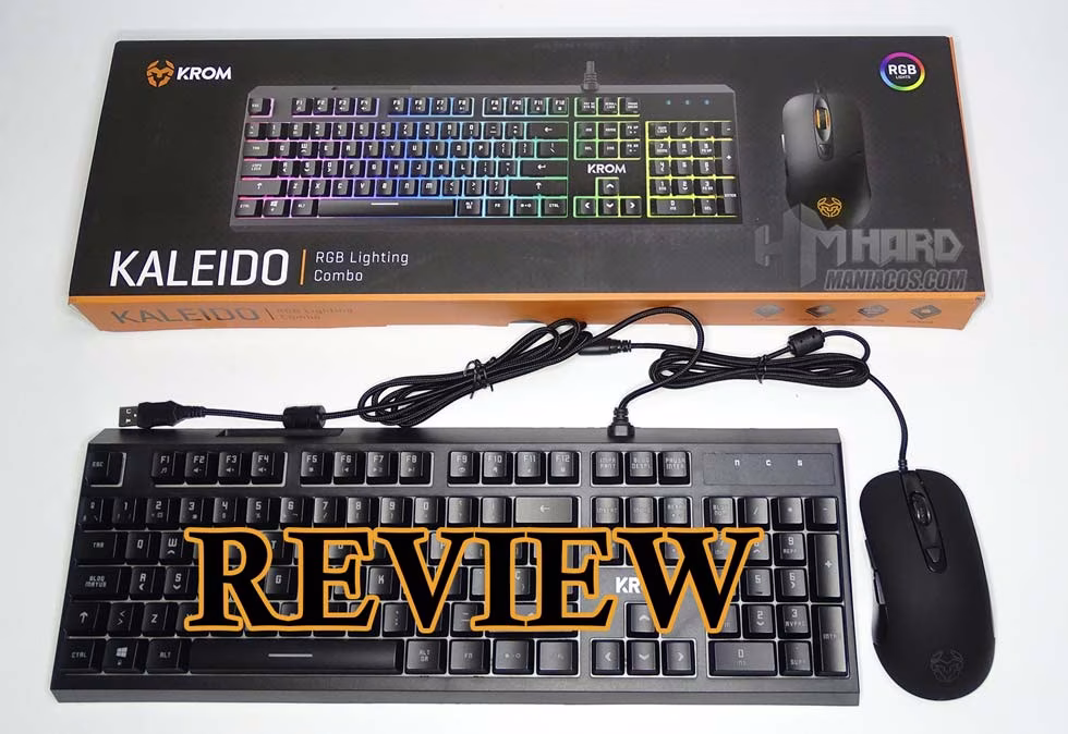 teclado krom kaleido, portada