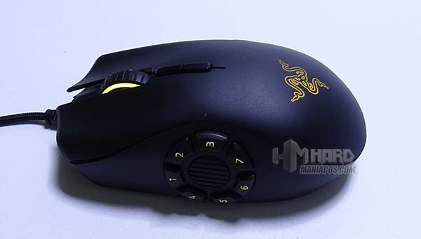 raton razer naga trinity con iluminacion