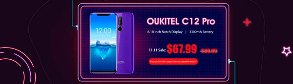 descuento en el oukitel c12 pro