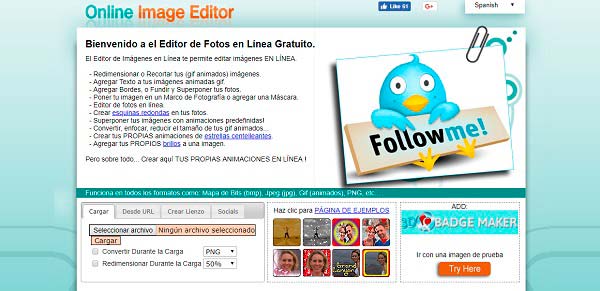 editor de fotos online image editor