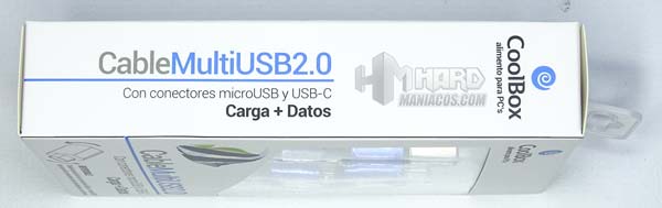 cable multi usb 2.0 coolbox