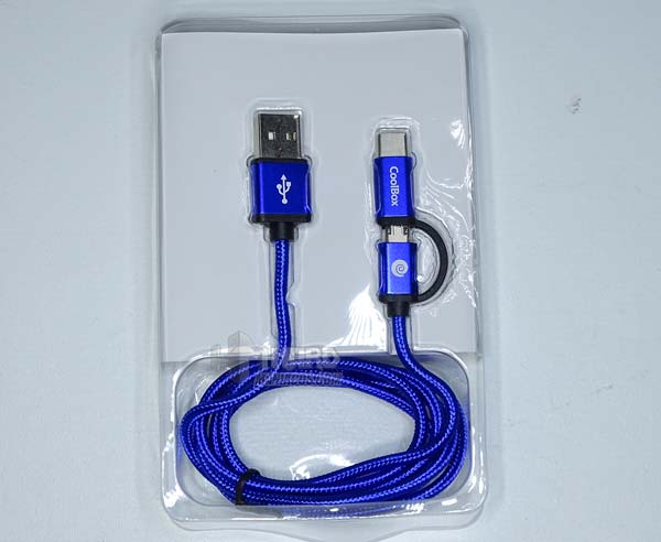 cable multi usb 2.0 coolbox, blíster