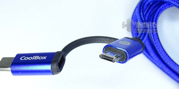 cable multi usb 2.0 coolbox, toma micro usb