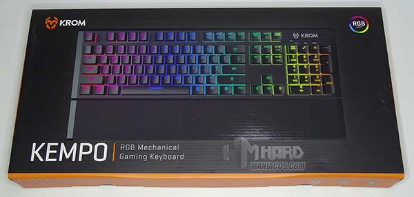 caja teclado krom kempo