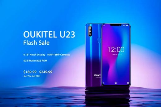 oukitel u23 ya en europa, portada