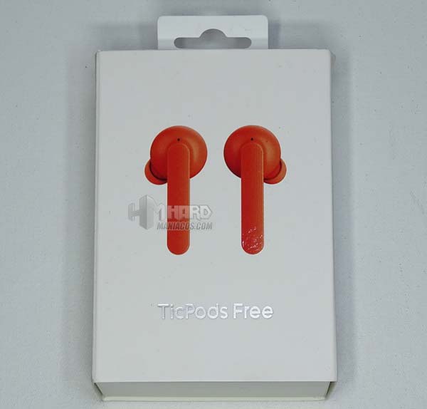 caja auriculares TicPods Free