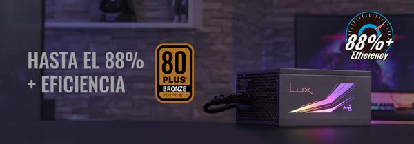 lux rgb 80 plus bronce