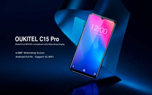 oukitel c15 pro, nuevas especificaciones