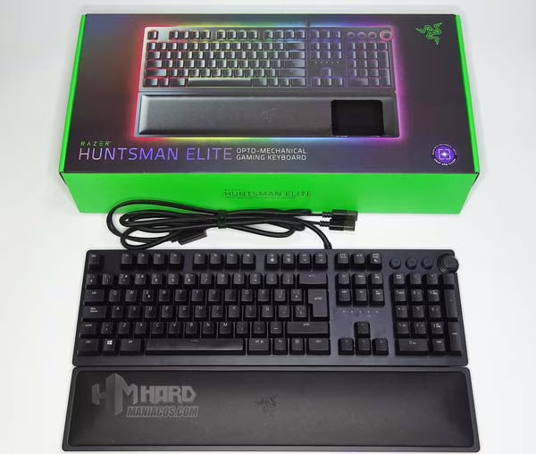 teclado Razer Huntsman Elite unboxing