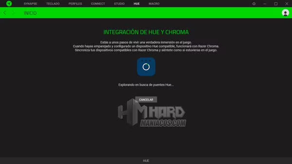 Razer Synapse Huntsman Elite Philips Hue