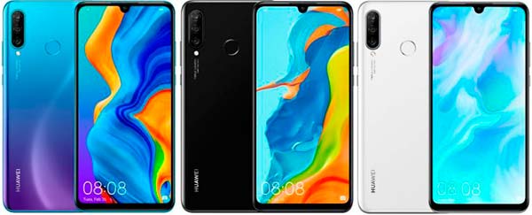 colores Huawei P30 Lite