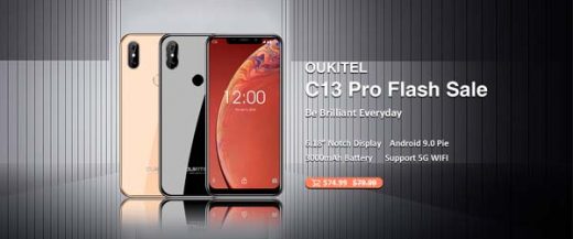 oukitel c13 pro, portada