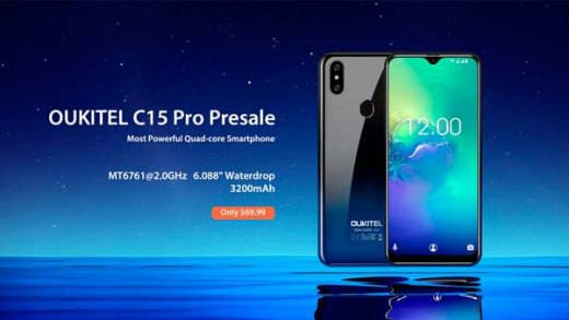 preventa, oukitel c15 pro