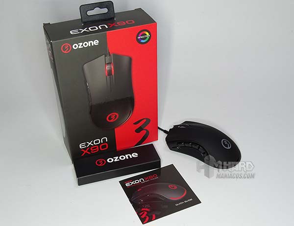 ozone exon x90 con accesorios