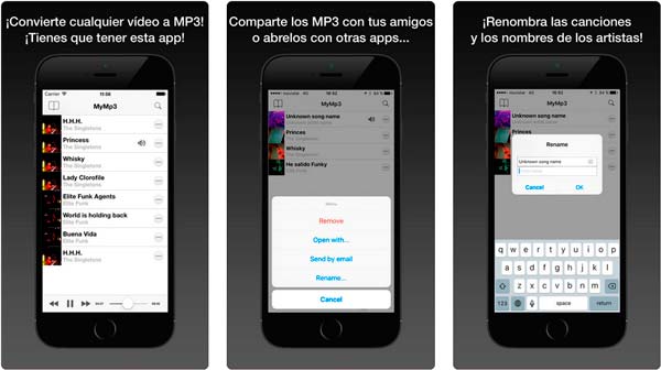 aplicacion mymp3