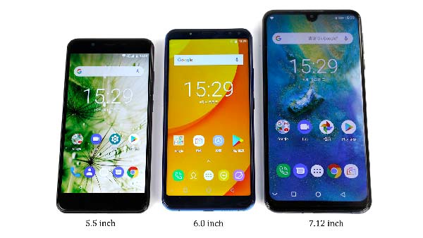 diferencia movil 5,5 y 6 pulgadas