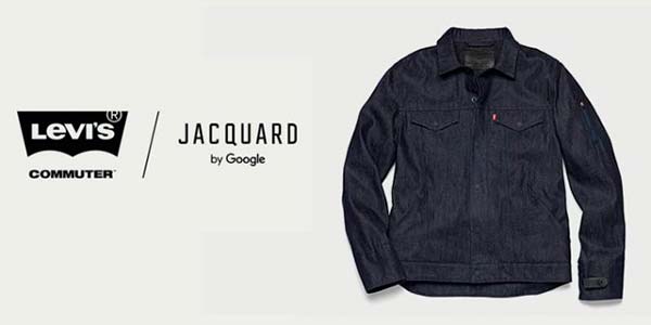 Levi's Commuter Trucker Jacket with Jacquard by Google
