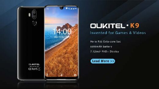 oukitel k9, gran pantalla