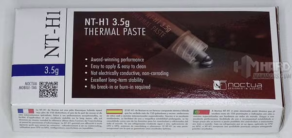 Noctua NT-H1 3.5g caja frontal