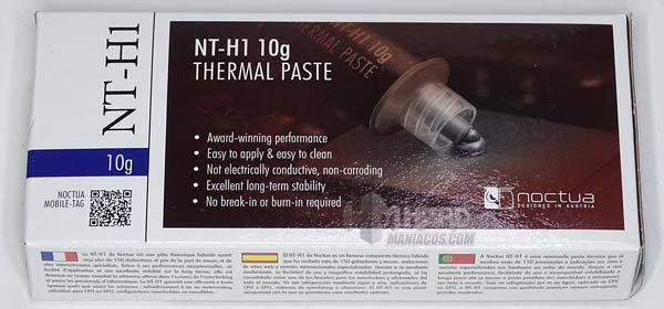 Noctua NT-H1 10g caja frontal