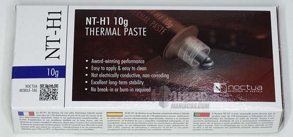 Noctua NT-H1 10g caja frontal