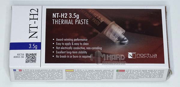 Noctua NT-H2 3.5g caja frontal