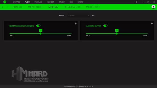 Razer Synapse Mejora razer kraken tournament edition
